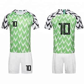 New Design Popular 2018 Nigeria National Team Sublimation Soccer Jersey Uniform