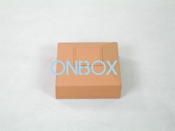 Luxury jewelry packaging boxes , leatherette paper bangle holder box