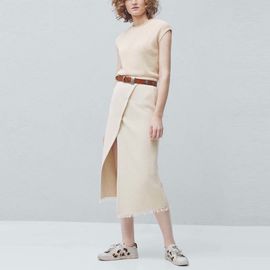 2018 gonne del cotone tricottate ufficio all'ingrosso delle donne del summer&Autumn